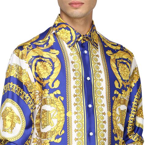 chemise versace homme zalando|Chemises Versace homme Taille 50 .